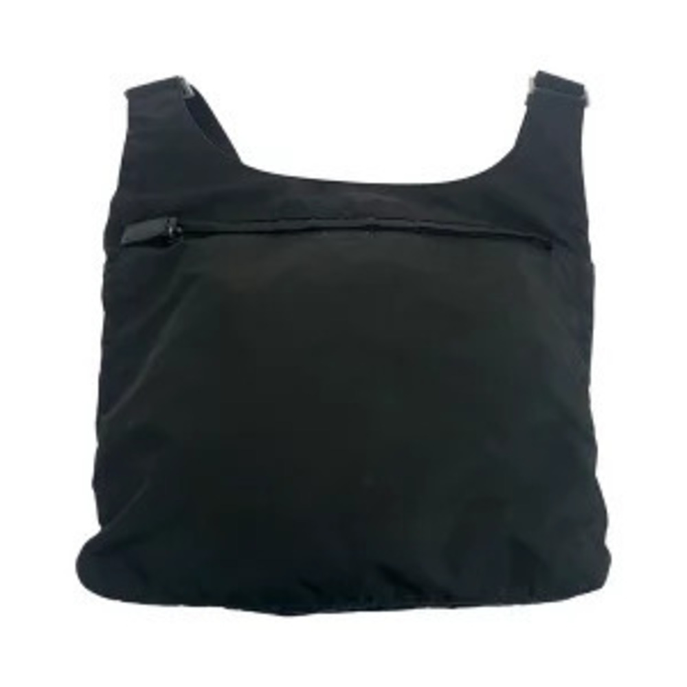Prada pouch Tessuto bag shoulder black plate triangular Black